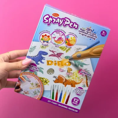 قلم جادویی اسپری‌پن ۱۲ رنگ | Electric Spray Pen